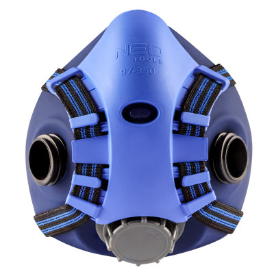 Респіратор Neo Tools силіконовий, на два фільтруючі патрони (у комплект не входять) (97-350) Вінниця - фото 3