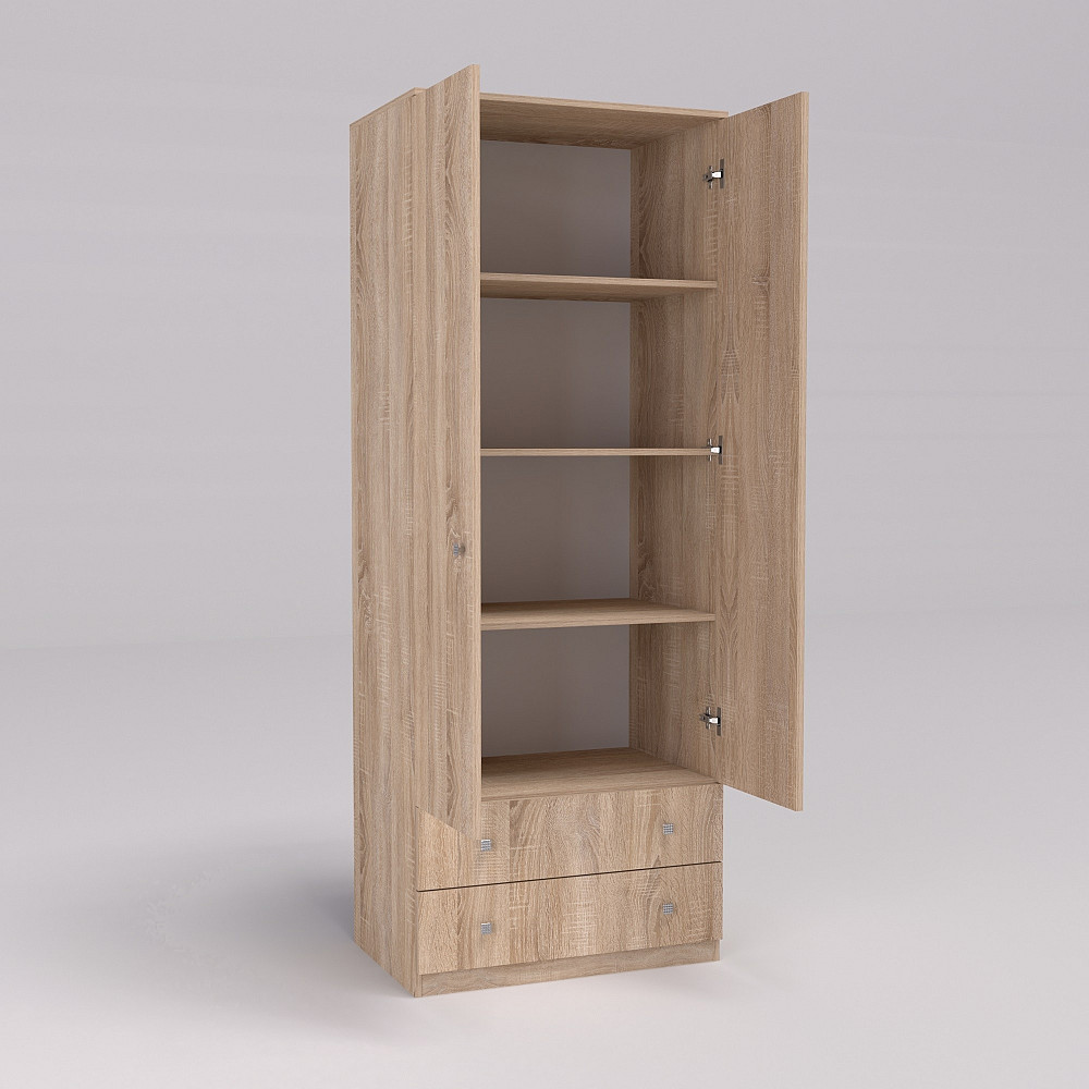 Шкаф Favorit F-10, Дуб Сонома, 800х530х2100 Львов - изображение 2