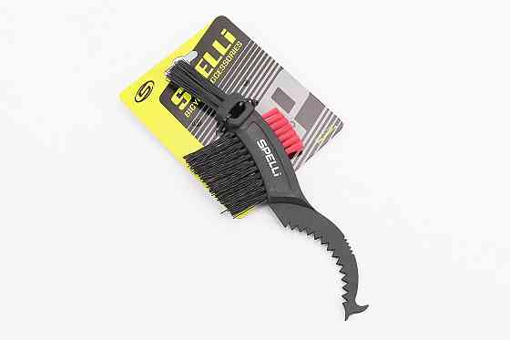 Щітка для чищення зірок та ланцюга, з трьома видами щетин, пластикова, SBT-790 Киев