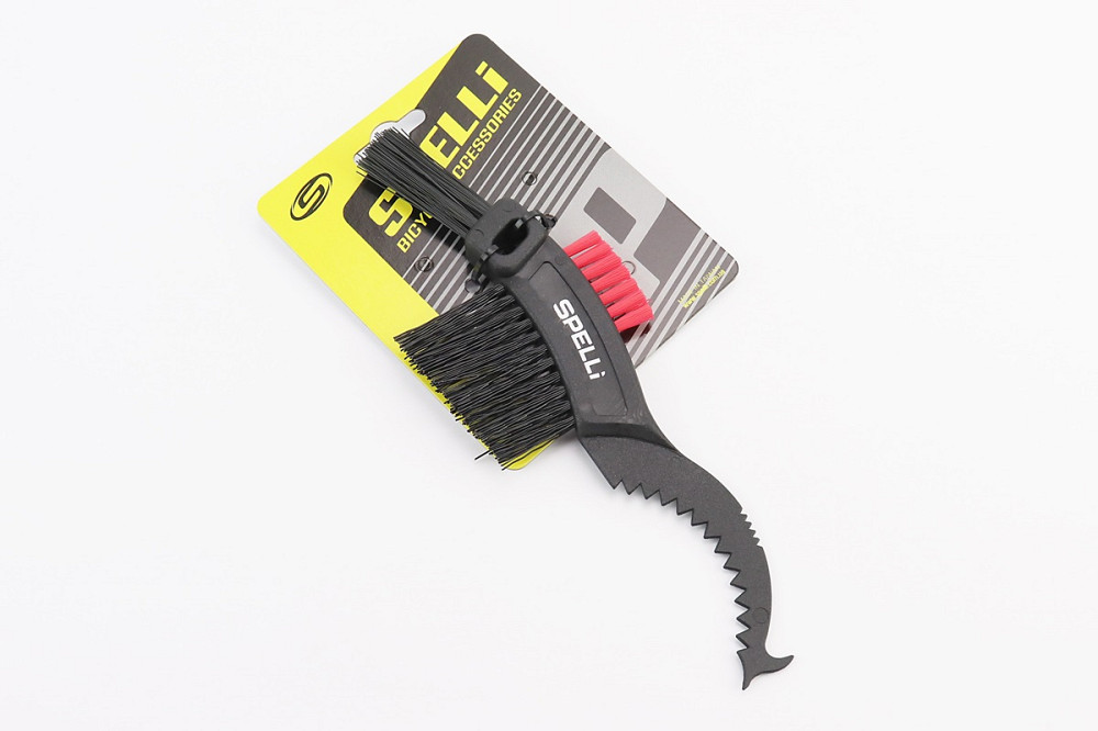 Щітка для чищення зірок та ланцюга, з трьома видами щетин, пластикова, SBT-790 Киев - изображение 1