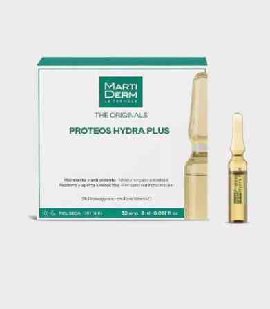 Мартідерм Ампули для сухої та зневодненої шкіри MartiDerm The Originals Proteos Hydra Plus 30 ампул Дніпро