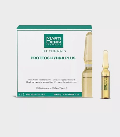Мартідерм Ампули для сухої та зневодненої шкіри MartiDerm The Originals Proteos Hydra Plus 30 ампул Дніпро - фото 1