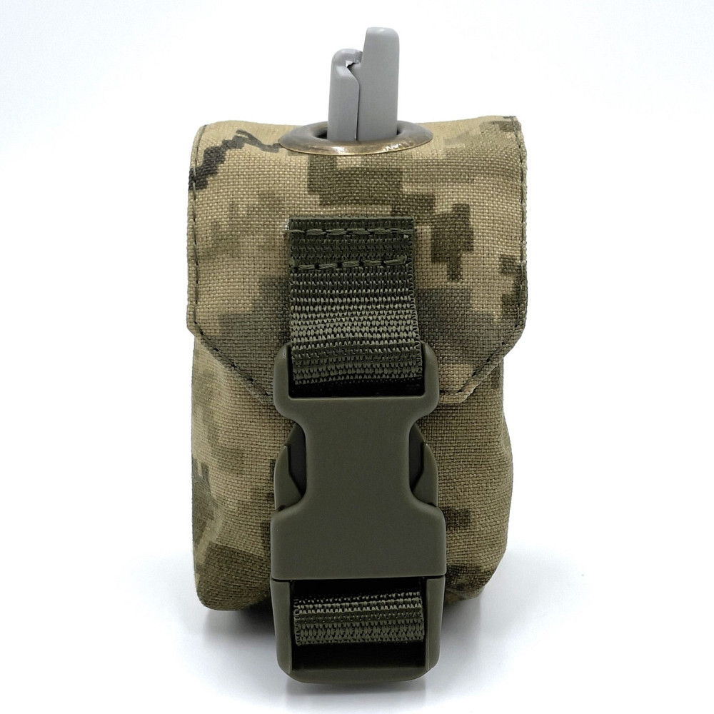 Підсумок під гранату Ф1, РГД, П67 IRR Cordura 500 D Піксель MM-14 (olive) Molle Запоріжжя - фото 2
