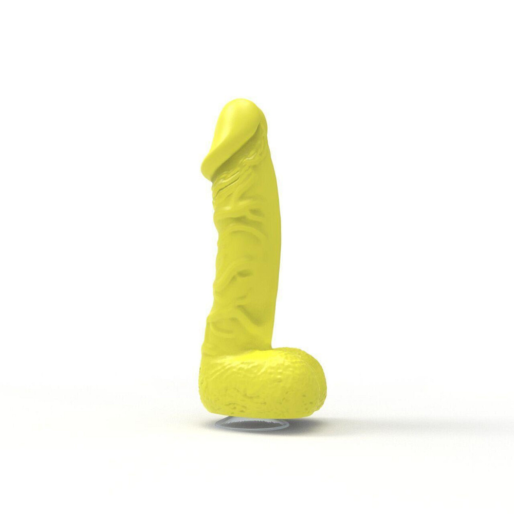 Крафтовое мыло-член с присоской Pure Bliss MINI Yellow, натуральное Sex Aura Киев - изображение 2