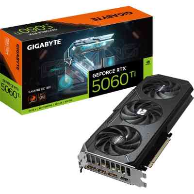 Видеокарта GIGABYTE GeForce RTX5060Ti 16Gb GAMING OC (GV-N506TGAMING OC-16GD) Винница