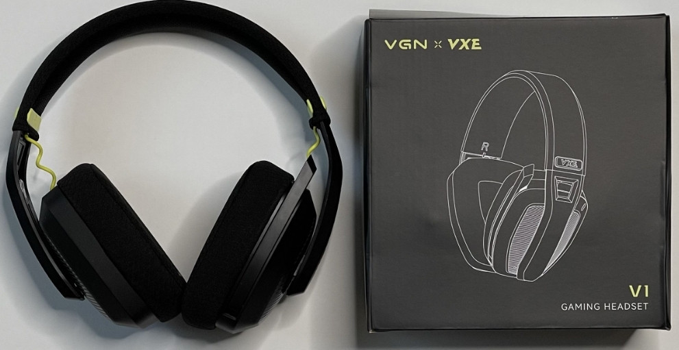 Бездротові ігрові навушники гарнітура з мікрофоном 2.4 vgn vxe v1. Київ - фото 1