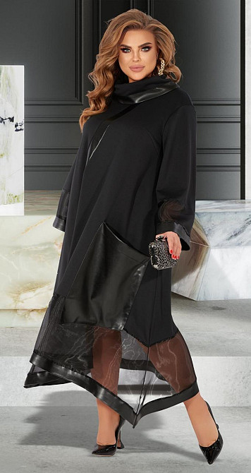 Длинное нарядное платье большого размера (54) Киев - изображение 2