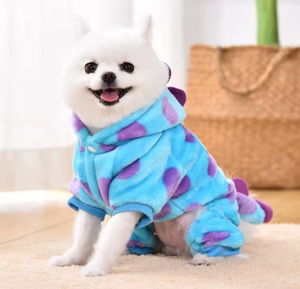 Одяг для котів і собак Динозавр L блакитний Київ - фото 4