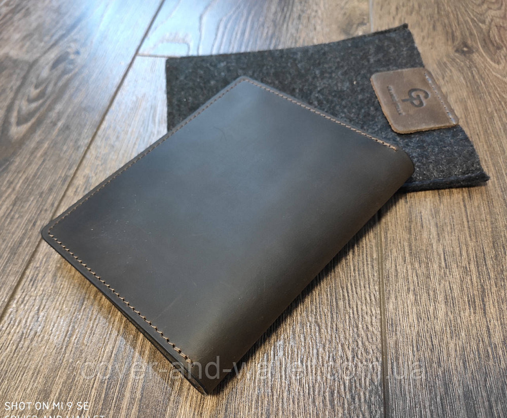 Вінтажна шкіряна обкладинка для документів і паспорта Grande Pelle Київ - фото 9