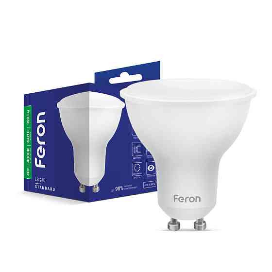 Світлодіодна лампа Feron LB-240 4Вт GU10 4000K Харків