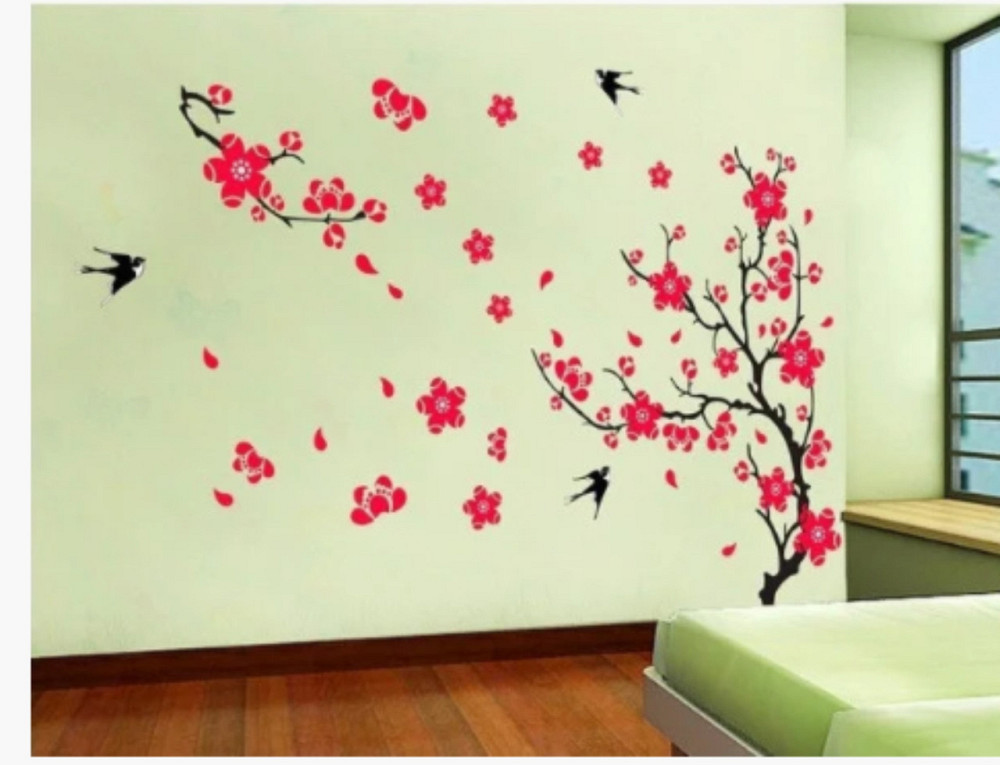 Наклейка на стіну декоративна Сакура Київ - фото 4