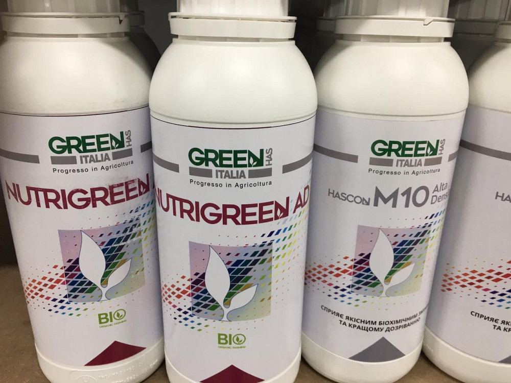 🇮🇹 БІО-ДОБРИВА GREEN HAS ITALIA 🌱 Nutrigreen AD | 🌿 Hascon M10 Alta Densità 🔬 Прогресивні технології Київ - фото 1
