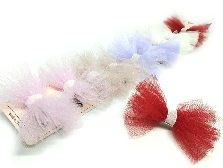 Заколка бант набор для волос 6 шт Киев - изображение 1