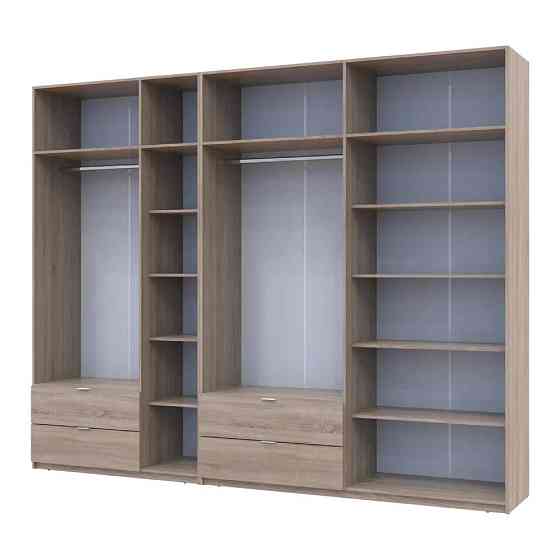 Шкаф для одежды Doros Лукас Дуб сонома 3+4 ДСП 300х50х240 DRS-011708 (42005131) Днепр