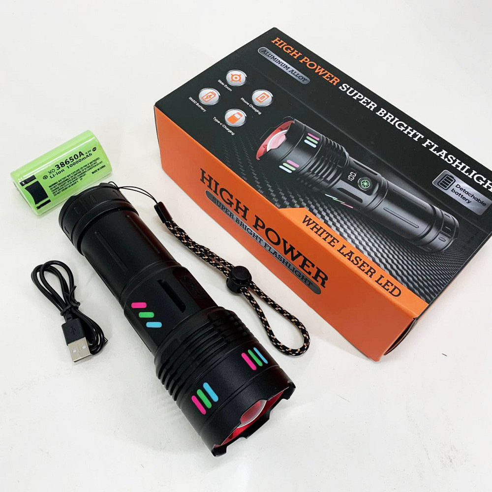 Ручной инспекционный фонарь NIGHT, Фонарь военный зсу Многофункциональный тактический JX-19 Ивано-Франковск - изображение 8