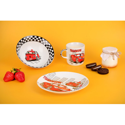 Тарілка Limited Edition Cars 18 см Обідня (YF6032-1) Вінниця - фото 4