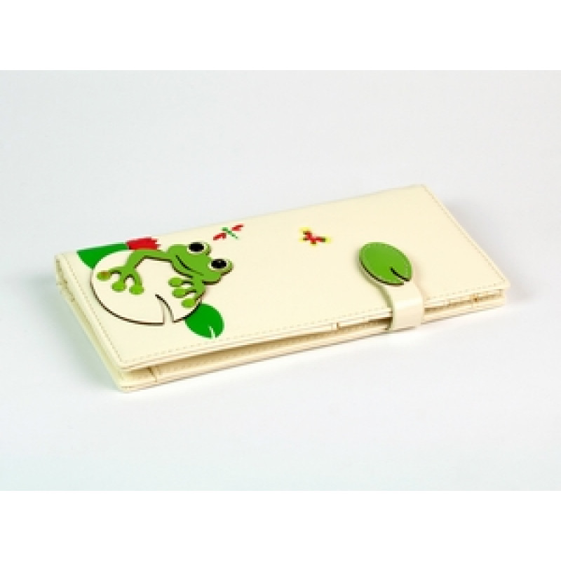 Гаманець для дівчини білий Квакушка Київ - фото 1