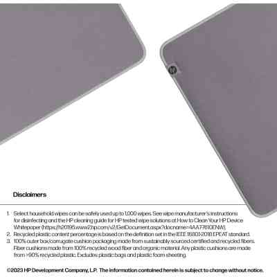 Коврик для мышки HP 205 Sanitizable XL Speed/Control Grey (8X596AA) Винница