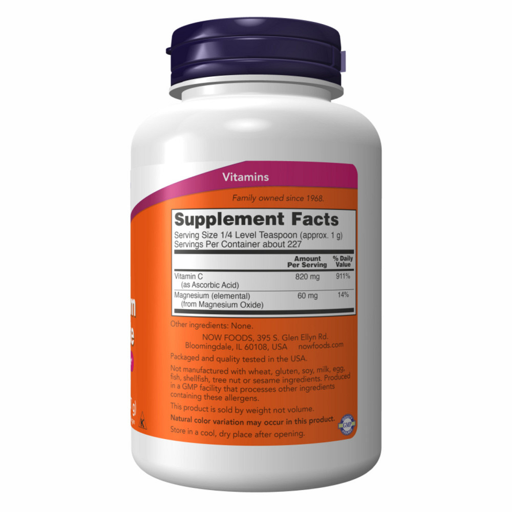 Аскорбат магния Now Foods Magnesium Ascorbate 227g Киев - изображение 2