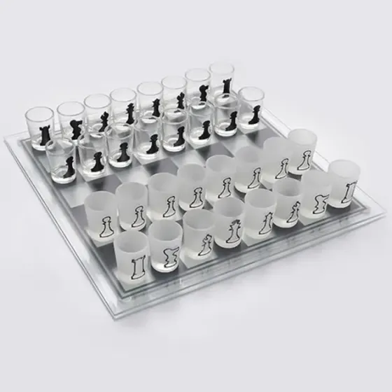 Алко шахматы с рюмками 38,5 x 38,5 см 62100 Коломия