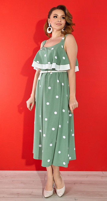 Лёгкое платье на бретелях (52) Киев - изображение 2