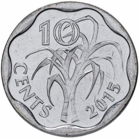 Swaziland Свазиленд - 10 Cents 2015 UNC Полтава - изображение 1