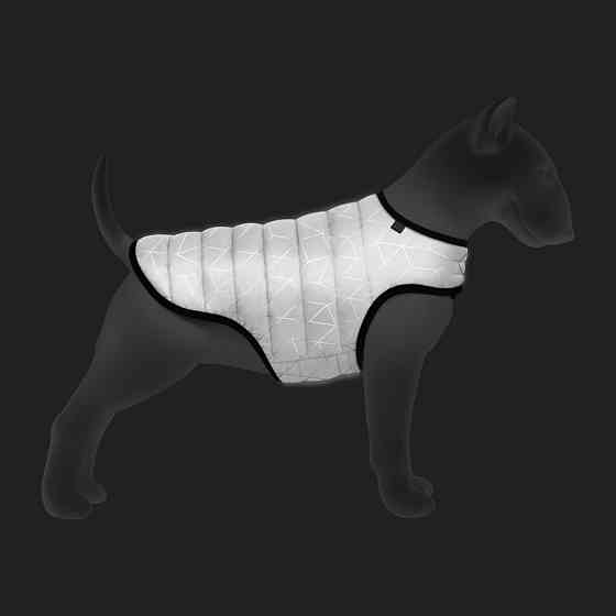Куртка-накидка для собак WAUDOG Clothes світловідбивна, XL, А 47 см, B 68-80 см, С 42-52 см Київ