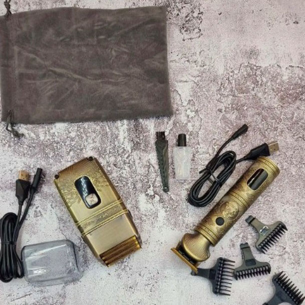 Універсальний тример для чоловіків VGR, Багатофункціональна акумуляторна машинка для стрижки CM-71 Львів - фото 9