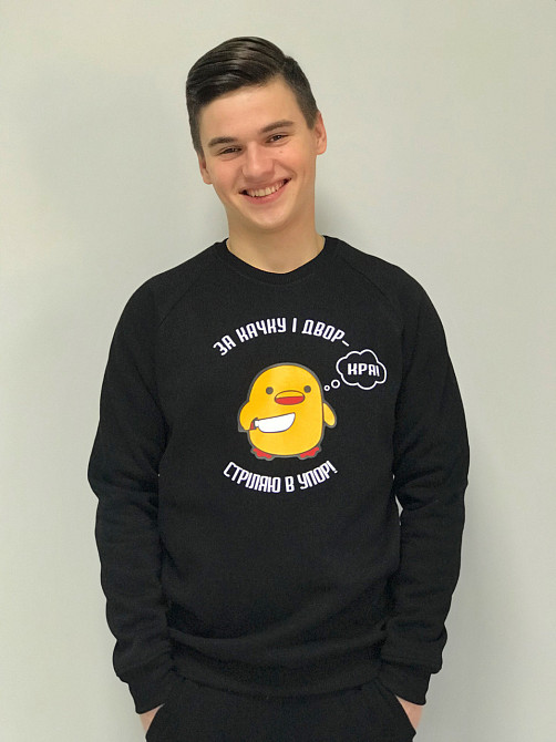 Толстовка  ЗА КАЧКУ І ДВОР - СТРІЛЯЮ В УПОР ! Чернівці - фото 3