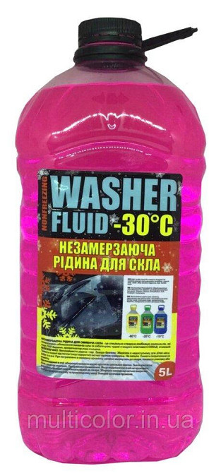 Склоомивач зимовий Washer Fluid -30 °C 5 л Київ - фото 1