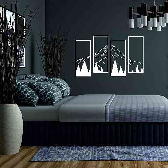 Декоративне настінне Панно «Гори», Декор на стіну Київ