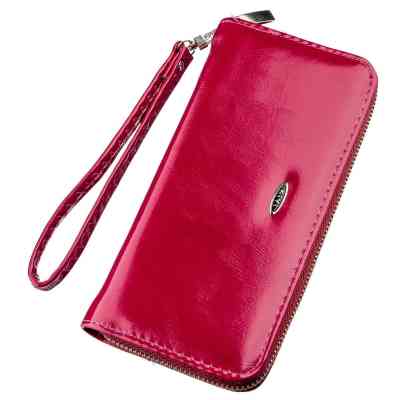 Гаманець Kivi З екошкіри Малиновий (19039) Вінниця