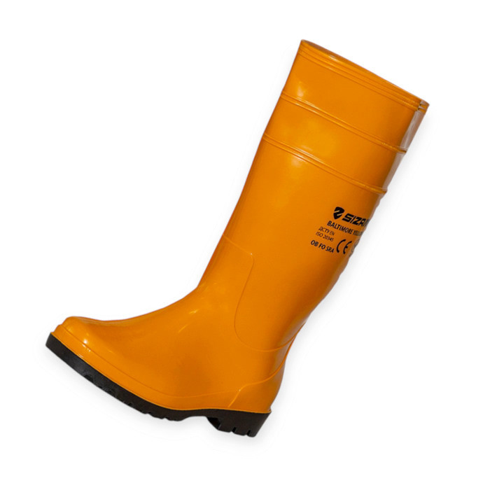 Сапоги Baltimore-Light защитные, р. 37 ПВХ, маслобензостойкие, кислотно-щелоустойчивые, желтые Мукачево - изображение 5