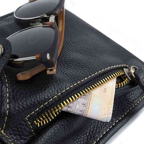 Сумка на пояс Vintage 14659 Черная Киев