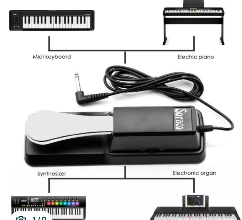 Нова Універсальна педаль сустейна Soraco YH01 для фортепіано. Харків - фото 8
