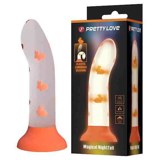 Фалоімітатор PRETTY LOVE - Magical Nightfall, Luminous Suction base Sex Aura Київ