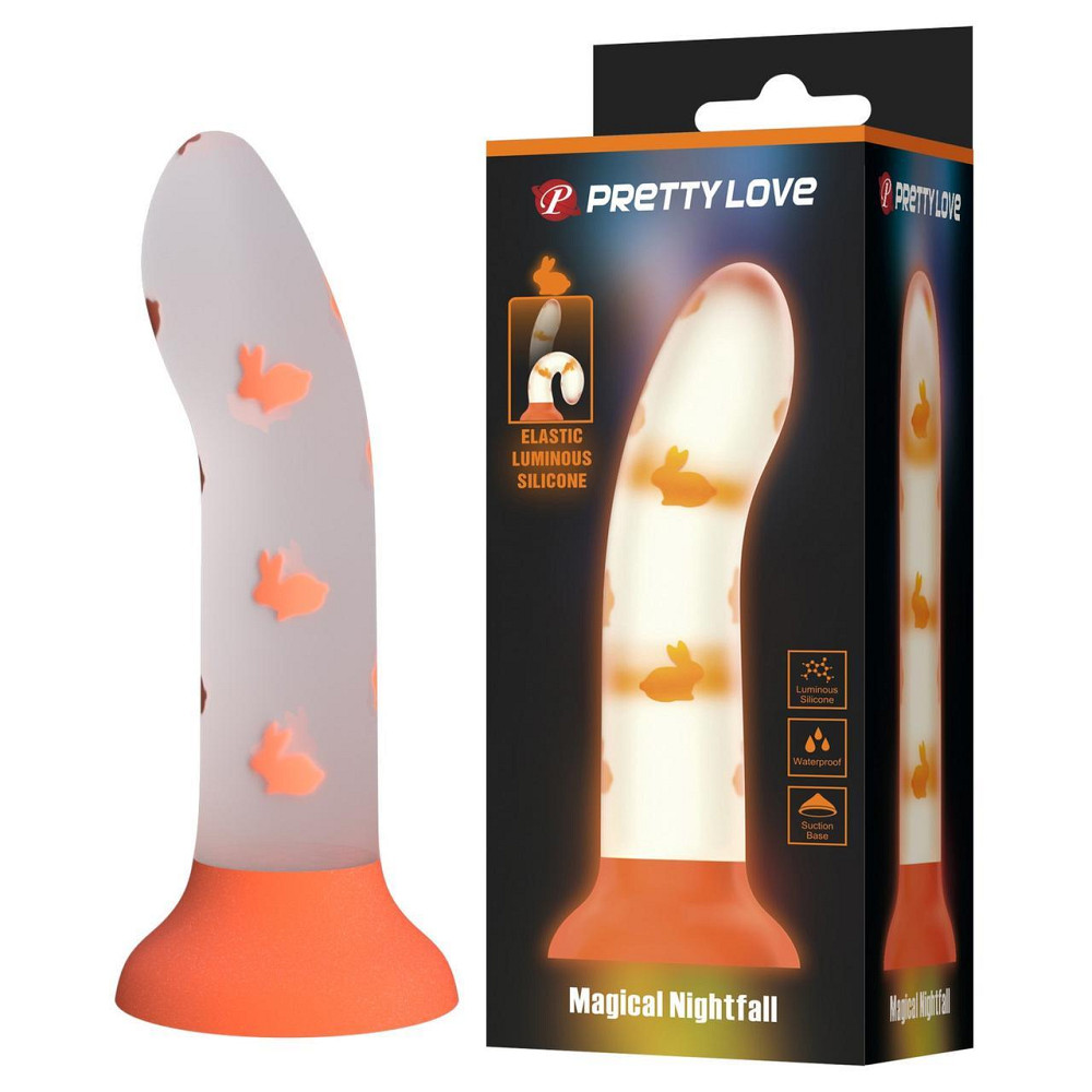 Фалоімітатор PRETTY LOVE - Magical Nightfall, Luminous Suction base Sex Aura Київ - фото 1