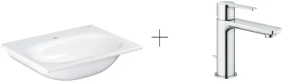 Раковина  Grohe Essence 60x46 + Bateria Lineare (3956800H+32114001) Киев
