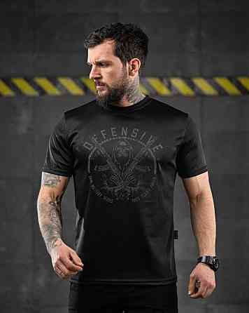 Тактична потовідвідна футболка Oblivion black Defensive ДЛ6588 Київ