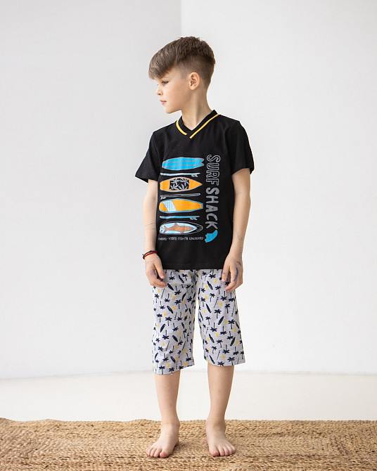 Комплект для мальчика с капри подросток Tom John 89874 8-9 Киев - изображение 1