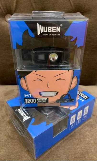 Налобний ліхтар Wuben H1 V2.0 1200лм з акумулятором Київ - фото 5
