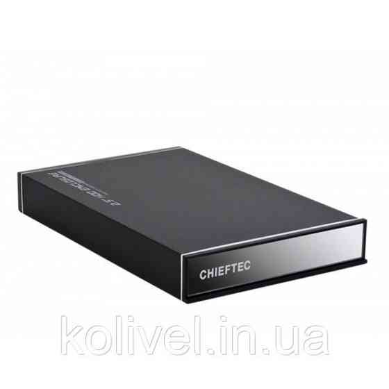 Корпус для 2.5" HDD/SSD CHIEFTEC CEB-7025S, aluminium/plastic, USB3.0,RETAIL (CEB-7025S) Київ