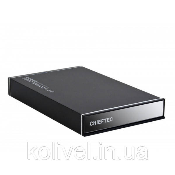 Корпус для 2.5" HDD/SSD CHIEFTEC CEB-7025S, aluminium/plastic, USB3.0,RETAIL (CEB-7025S) Київ - фото 1
