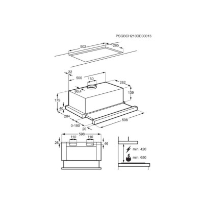 Витяжка кухонна Electrolux LFP326FB Вінниця - фото 5