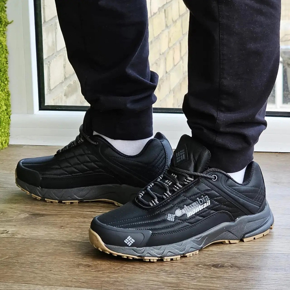 Мужские Зимние ТЕРМО Кроссовки Чёрные Гортекс Зима (размеры: 41) - 86-1 Днепр - изображение 2