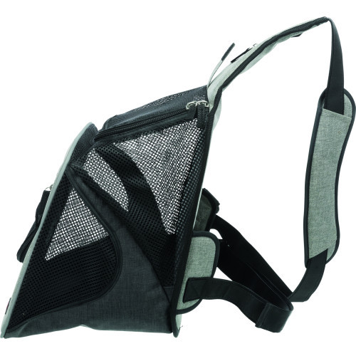 Рюкзак-переноска Trixie Savina для собак фронтальный полиэстер черный/серый до 10 кг 30х33х26 см Киев - изображение 7