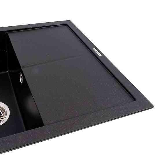 VALESO Гранітна мийка VALESO CRIPTA 6550 матова Чорний металік Киев