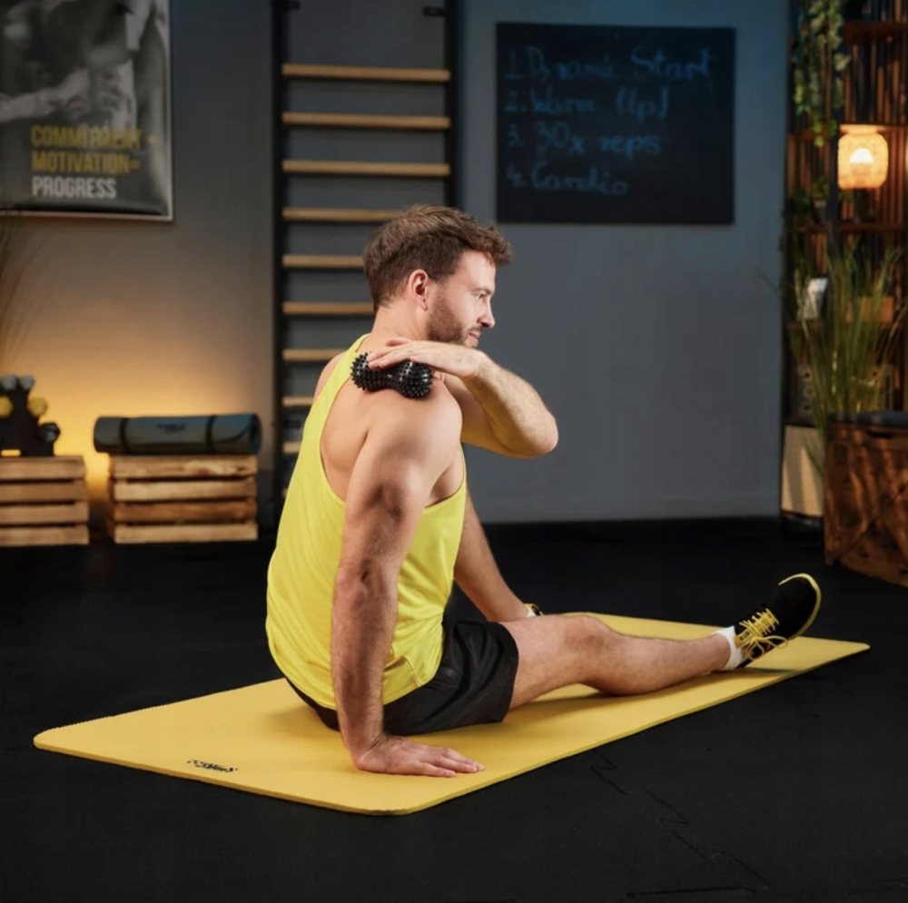 Набір масажних м'ячів Trex Sport TX-003MSB 3в1 для йоги та фітнесу PVC Київ - фото 8