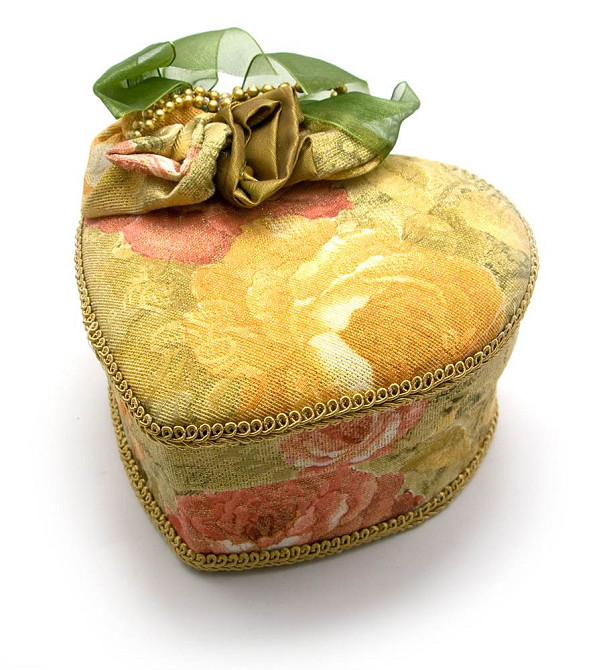 Декоративна скринька з тканини Київ - фото 2