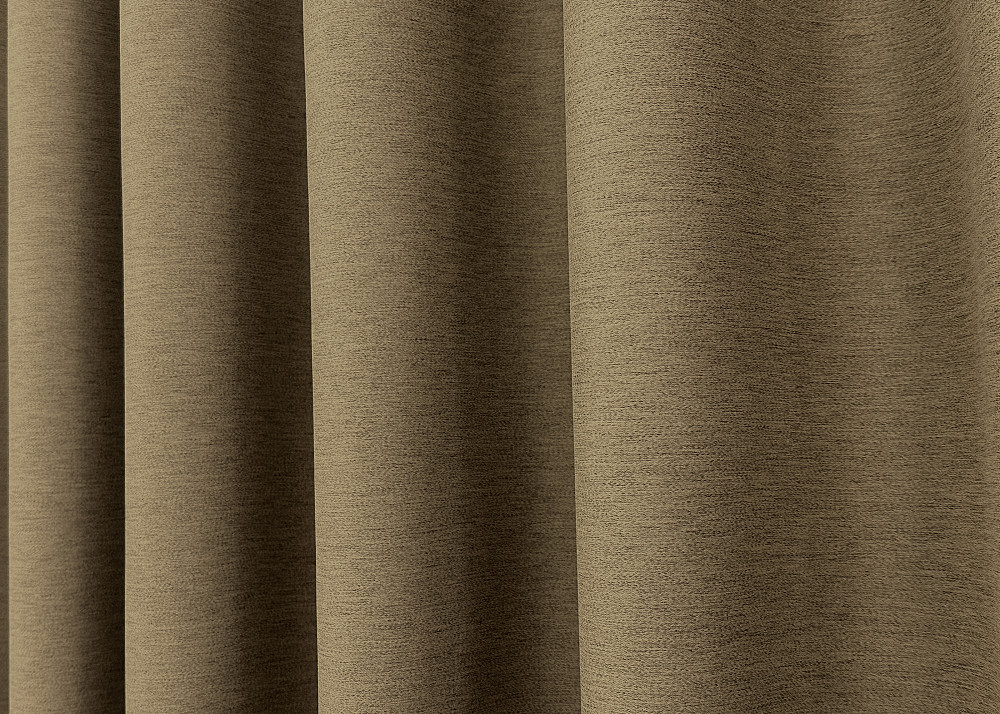 Комплект готовых штор VR-Textil Блэкаут двусторонний Eclipsе № 1795ш Миндальный 100х270 см 2 шт (31-837) Киев - изображение 7